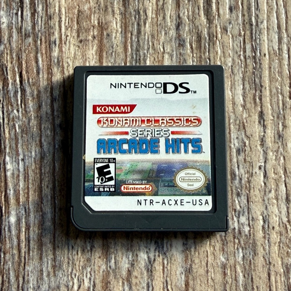 Nintendo DS Konami Classics Series Arcade Hits Tested